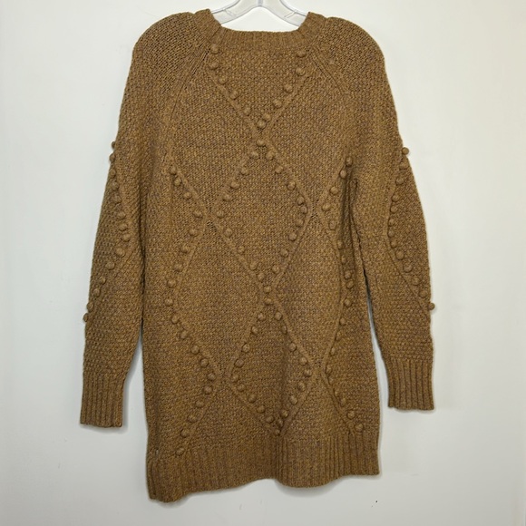 Anthropology Moth Pom Pom Crew Neck Sweater - Picture 4 of 7